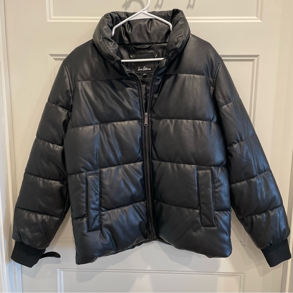 Sam Edelman Faux Leather Puffer | Size Medium | NWT